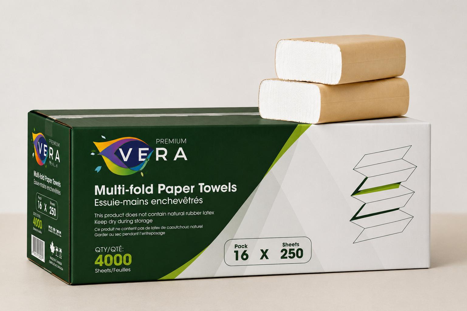 Illustrated Vera Multi-fold Paper Towels case